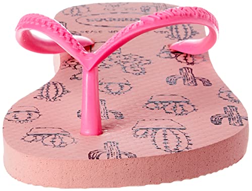 Chinelo Havaianas, Feminino, Slim Cactus, 35/6, Rosa Macaron