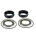 COOL STAR 6Pcs Rear Wheel Axle Seal Kit Compatible with Toyota 4Runner Tacoma T100 Tundra Pickup 1979-2006 Replace 90310-50006 90313-48001 Inner Outer Axle Seal Set for Rear Drive Axle