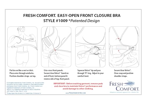 Easy-Open Front Closure Bra - Adaptive Bra for Post-Surgery & Delicate Skin4