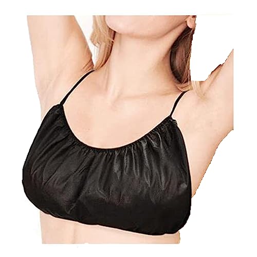 Disposable Bra for Spray Tan Women's Disposable Spa Bikini Salon Top Garment Underwear, Spray Tanning Top Underwear Brassieres Lingerie 20PCS