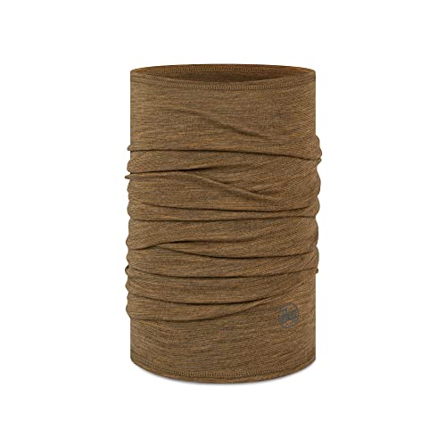 Image of Buff Lightweight Merino Wool Neck Gaiter, 100% Ethically Sourced Wool,Versatile, Temperature Regulating Face Mask