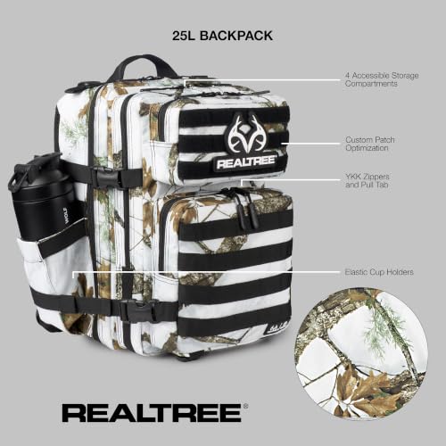 Image of WOLFpak 25L Athletic Gym Backpack - Durable 1000D Waterproof Oxford Material with MOLLE Webbing, Laptop Pocket