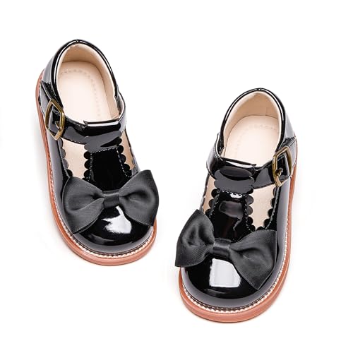 Toddler Girl Mary Jane Dress Oxford Shoes-Little Girl School Uniform Shoes for Wedding Party