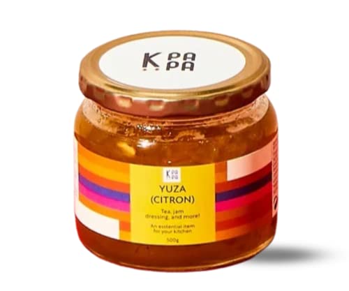 K-Papa Yuzu Tee | Koreanischer Zitronentee, Yuza Yuju für Tee oder Brotaufstrich, glutenfrei (1 x 500g)