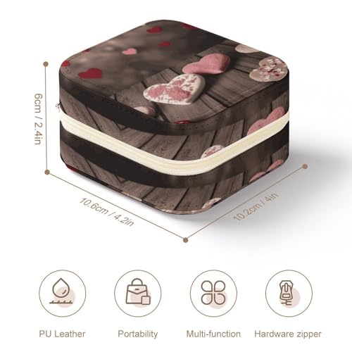 Boîte de rangement portable pour bijoux sans nœuds