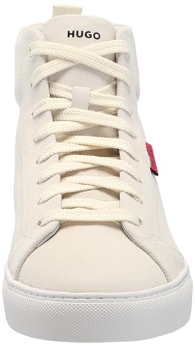 HUGO Men's Essential Cupsole Suede High Top Sneaker2