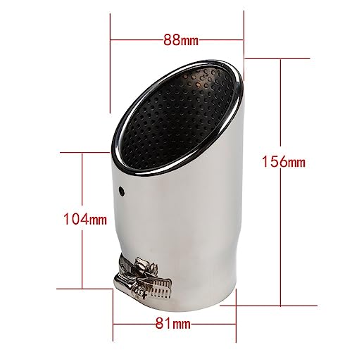 Embout de silencieux d'échappement acier pour Jeep Compass - 3