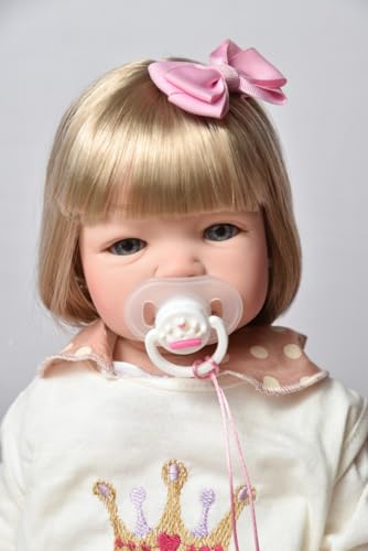 Fada Madrinha Reborn Menina Loira Amarela Boneca Bebe Reborn Realista Meu Xamego