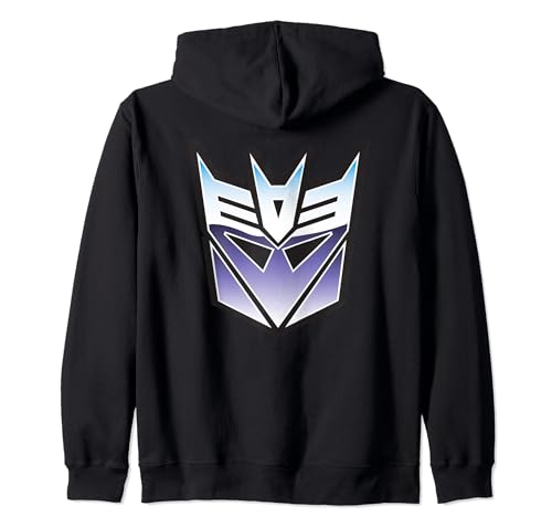 Transformers Logo Decepticon Zip Hoodie