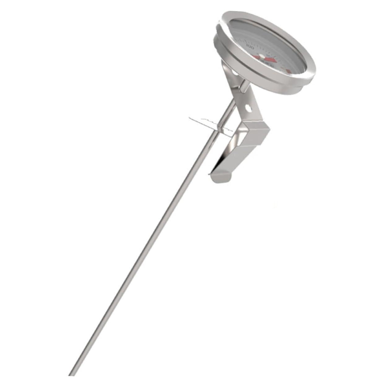 BRIGHTFUFU Food Grade 304 Stainless Steel Candy Thermometer Oil Temperature Gauge Instant Read Thermometer for Cooking Baking