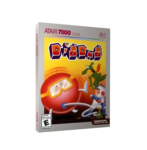 Image of DIG DUG 7800 - Atari 7800 Game Cartridge