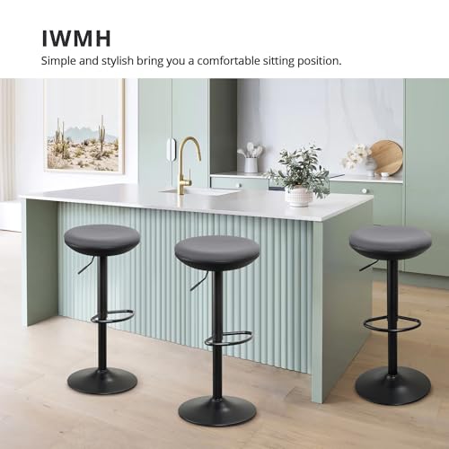 Image of IWMH Standing Desk Stool, Ergonomic Adjustable Height Office Chair