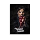  sdnkbro Poster décoratif sur toile The Vampire Diaries - Décoration murale moderne pour salon, chambre à coucher - 20 x 30 cm - Style sans cadre