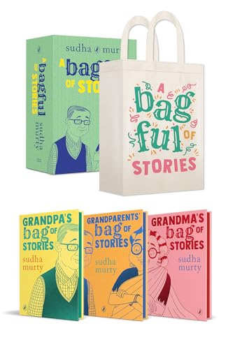 Image of A Bagful of Stories: A Gift Edition Boxset of Grandma's, Grandpa's and Grandparents' Bag of Stories by Sudha Murty