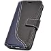 Produktbild elephones® Handyhülle für Samsung Galaxy S8 Hülle - Kompatibel mit Galaxy S8 Schutzhülle Handy-Tasche Flip Case Cover Schwarz
