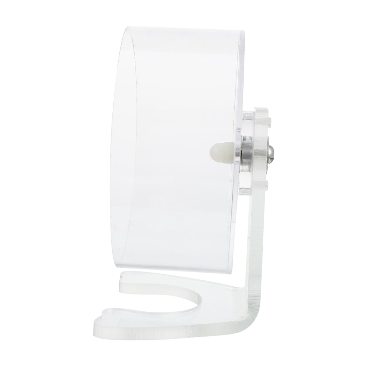 ERINGOGO Rueda de Ejercicio para Hámster Transparente Soporte Silenciosa y Duradera para Pequeños Roedores Fácil Instalación y Diseño Resistente para Jaulas Pequeñas