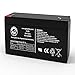 B&B BP10-6 6V 12Ah Emergency Light Battery - This is an AJC Brand Replacement
