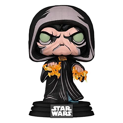 Funko Star Wars: Retro Series Pop! Vinyl Figure Palpatine 9 cm, Black