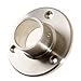 Produktbild Bayram Edelstahl Wandanschluss 33,7 mm für Rohr V2A mit Klemmschraube geschliffen Rostfrei Bayram