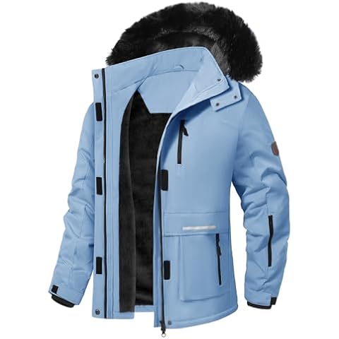 Voqeen Veste Ski Femme Imperméable Cover
