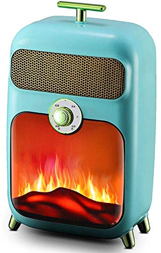 Elektrisches Feuer Elektroherd Elektro Retro 900W Holzofen Heizung Kamin W Flammeneffekt Feuer Freistehender Kamin Holzofen LED-Licht Home