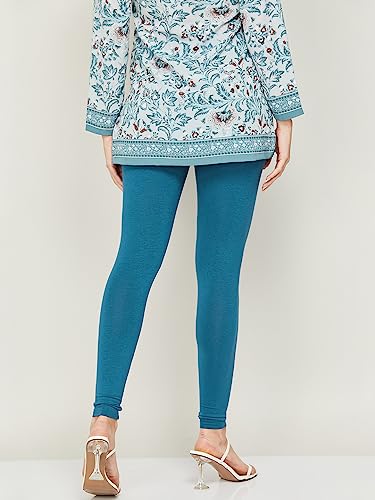 Image of Melange by Lifestyle Women Black Legging