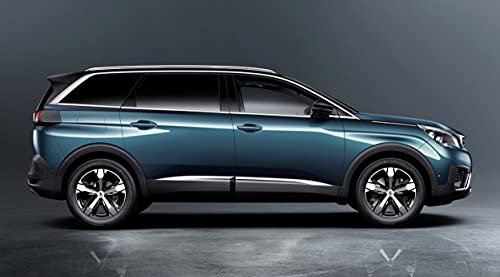 Baguette chromée Peugeot 5008 II de qualité premium pour moulure inférieure de vitre