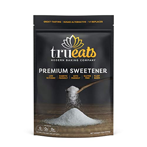Trueats Premium Monk Fruit Sweetener: Keto, Diabetic Friendly, Zero Calories, Zero Glycemic, Sugar Replacement #TOP2