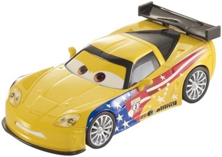 Disney / Pixar Cars 2 Movie 155 Die Cast Car #7 Jeff Gorvette image 2