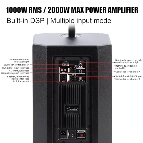 Portable Wireless PA Speaker System