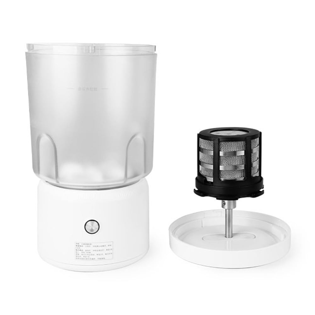 Limpiador Ultrasónico Automático Compacto para Piezas de Relojes, Correas y Tornillos. Filtro de Aceite Extraíble Integrado. Limpieza Profunda de 360°.