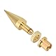 Lautsprecherfüße, 8 Paare 6x36mm Kupfer Lautsprecher Spike Isolationsständer + Fußmatte für Lautsprecher, Verstärker, CD DVD Player, Plattenspieler, Recorder, Koffer, Instrument