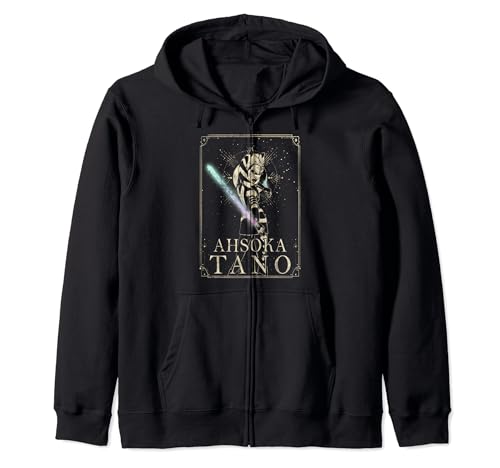 Ahsoka Star Wars cadeau parfait sweat zippé pour fan de science-fiction