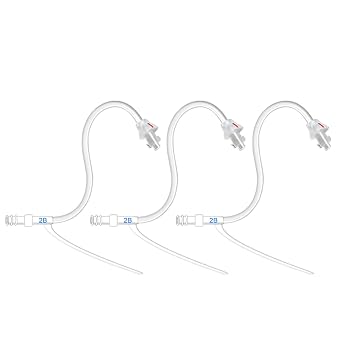 BLJ Hearing Amplifier Left Ear Sound Tubes, only for BLJ Hearing Devices.