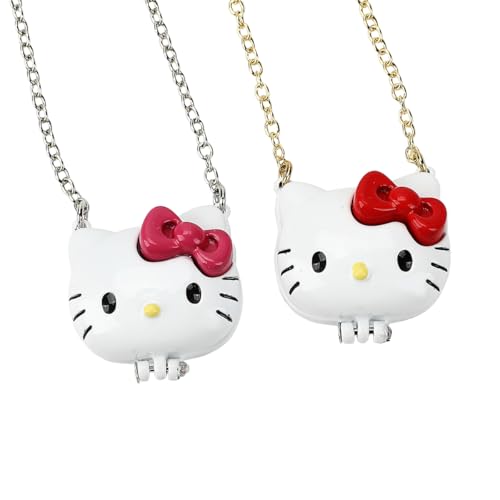 Hello Kitty 2-Piece Bestie Locket Necklace Set3