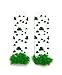 Rush Dance Clover Shamrock Ruffles St Patrick's Day Baby/ Toddler Leg Warmer