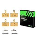 Chooee 2 Pairs Bike Disc Brake Pads For Shimano Deore XT XTR SLX Semi-Metallic