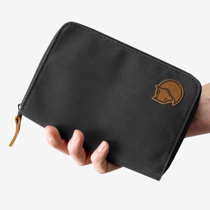 Fjällräven Passport Wallet Grau - G-1000 Praktische robuste G-1000 HeavyDuty Eco Reisebrieftasche, Größe One Size - Fa