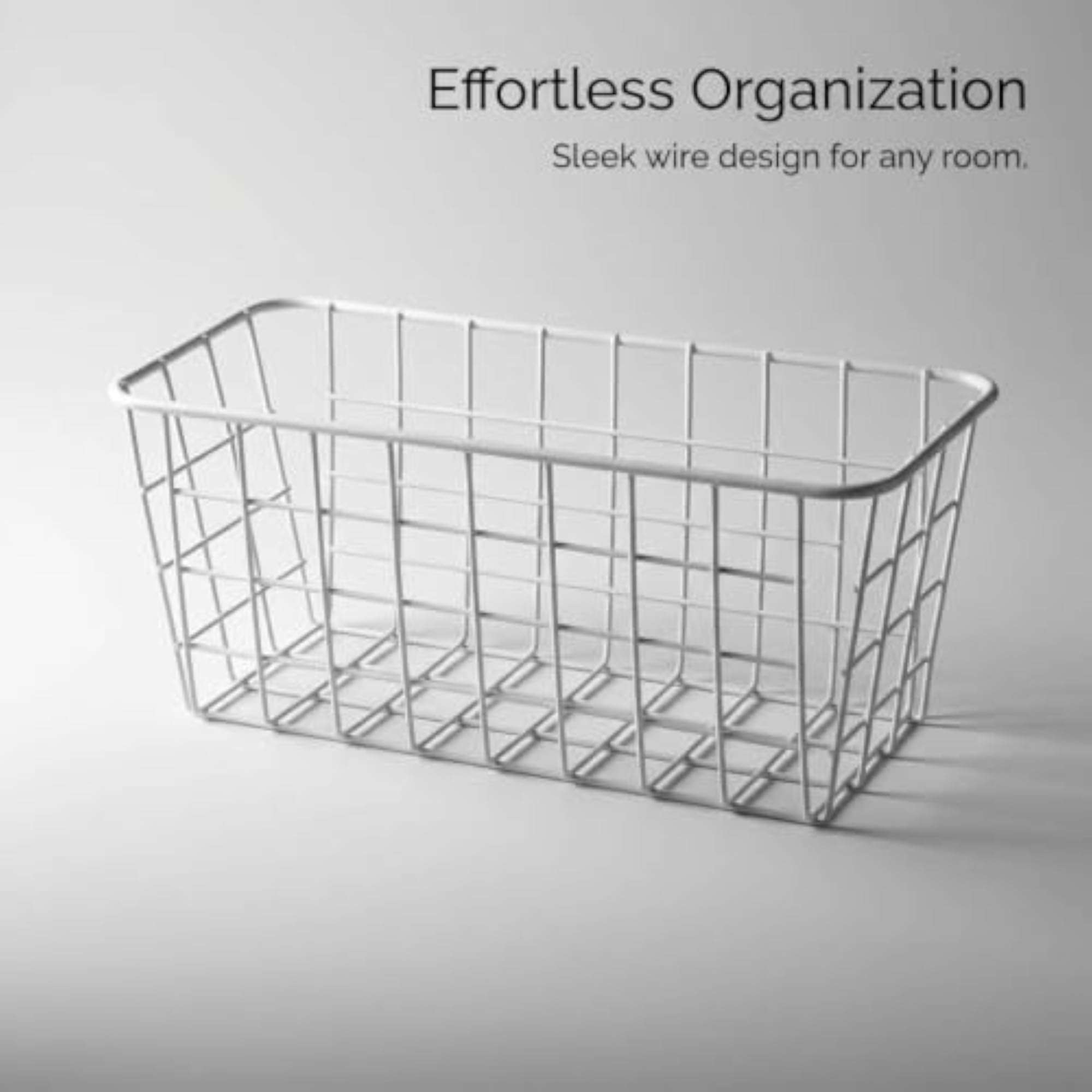 Bathroom Storage Baskets Wall Mounted, No Drill