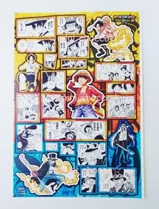 Amazon.co.jp: 週刊少年ジャンプ とじこみ付録 エース サボ ルフィ 三