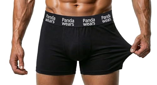 Image of PandaWears Plus Size Cotton Stretch Trunks for Men (Big & Tall)