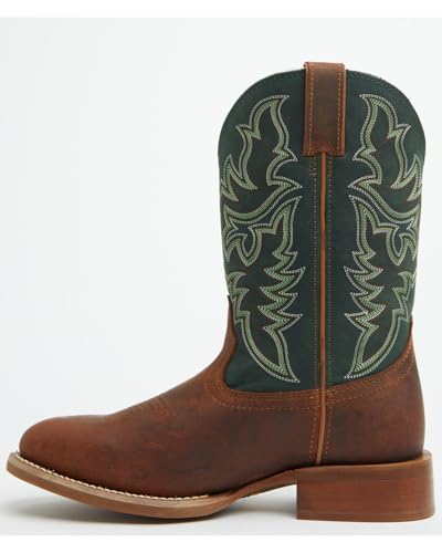 Justin Men's Wild Bill Performance Western Boot Round Toe Brown 10.5 EE US3