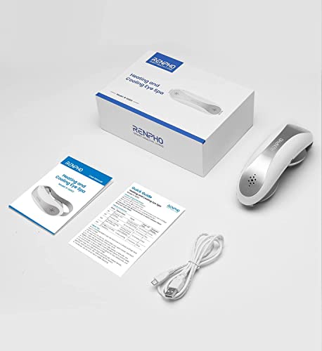 Heat And Cooling Eye Spa Mask, Perfect Substitute To Steam Eye Mask And Ice Eye Pads, Renpho Eye Care Device 4 Modes Eye Compress, Eye Beauty, Relax Eyes, Delay Eye Aging, Reduce Eye Puffiness #TOP6