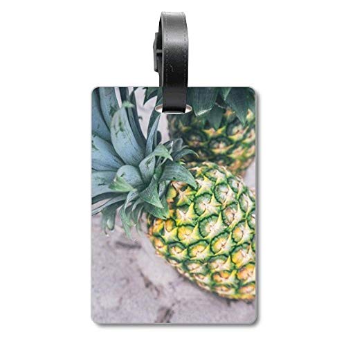 Étiquette de valise ananas pour ne plus perdre votre sac de voyage