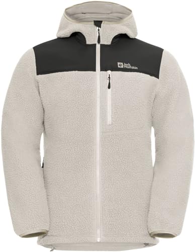 Chaqueta Jack Wolfskin Kammweg Pile Fz M, forro polar premium de montaña para hombre