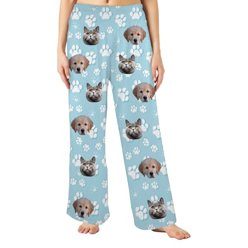 Personalized Pajamas, Custom Pajama Pants for Women, Customize Pajamas for Men