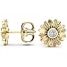 Produktbild L_shop Nette Kleine Sonnenblume Ohrring Frauen Elegante Sonnenblume Ohrschmuck Feine Frauen Schmuck Zubehör, Kupfer, Gold