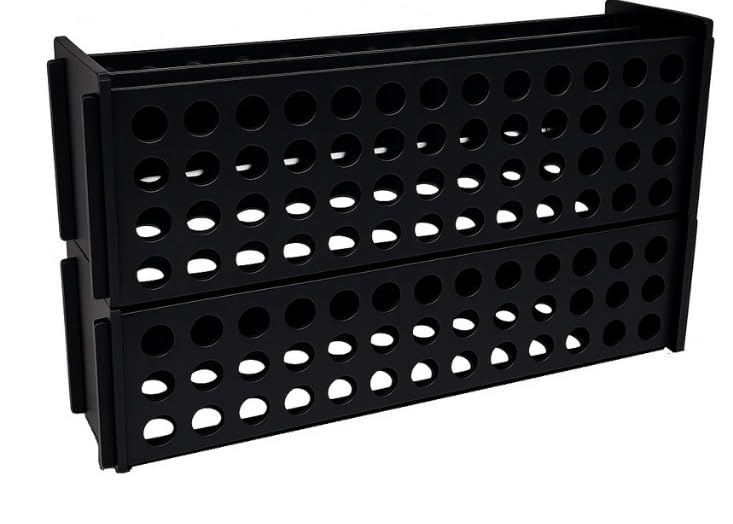 Kit/2 Nicho Porta 96 Caneta Touch Estojo Organizador - Porta-Canetas e Marcadores em MDF, Design Prático e Moderno para Escritório, Escola ou Ateliê