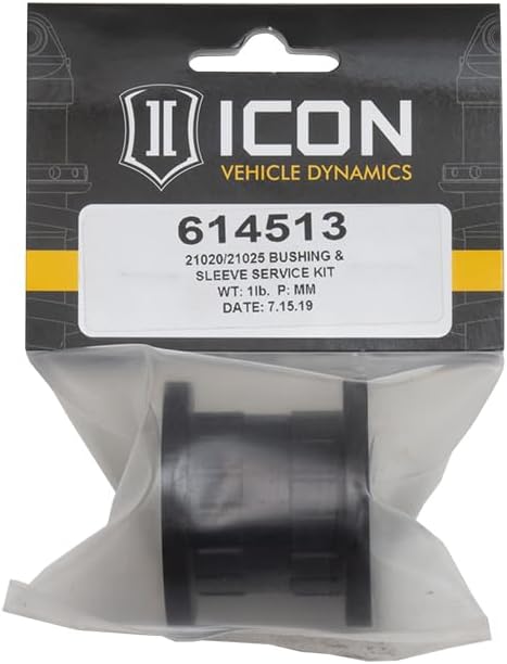 ICON 21020/21025 Track Bar Bushing & Sleeve Service Kit, 614513