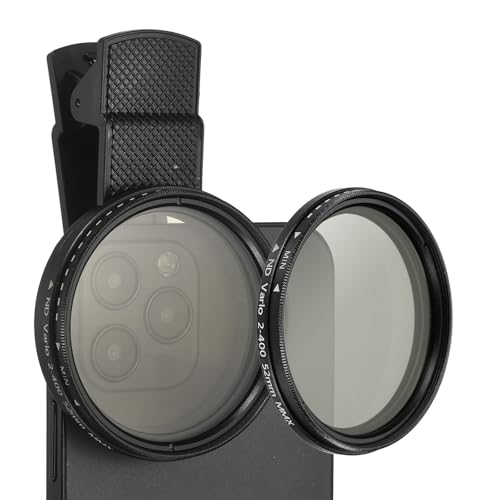 Filtro circular ND2-400 PATIKIL de 52 mm para evitar fotos quemadas por el sol con tu smartphone